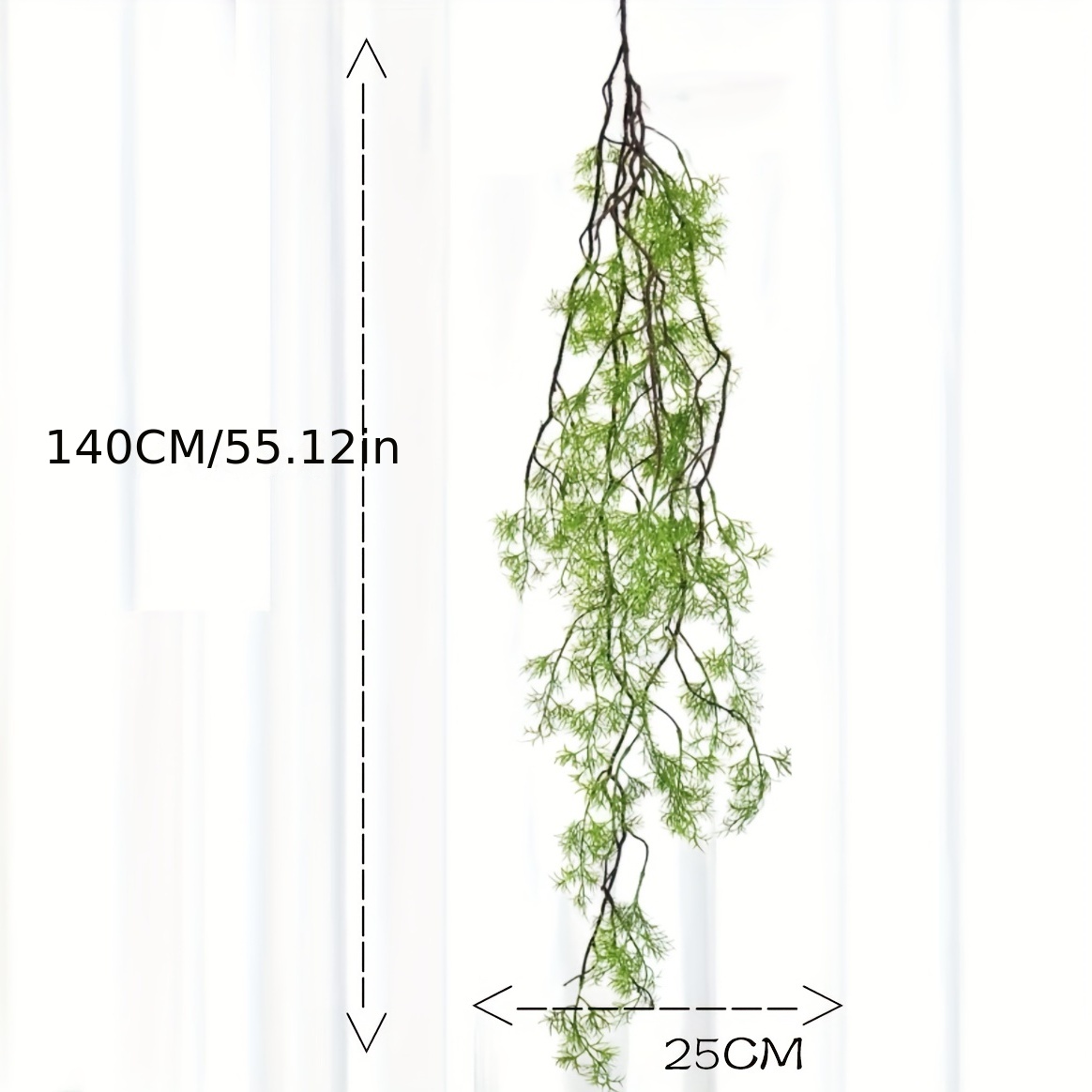 1 ชิ้น, 140 ซม. ไม้เลื้อยประดิ - Rattan Plant Basket บทวิจารณ์และราคา