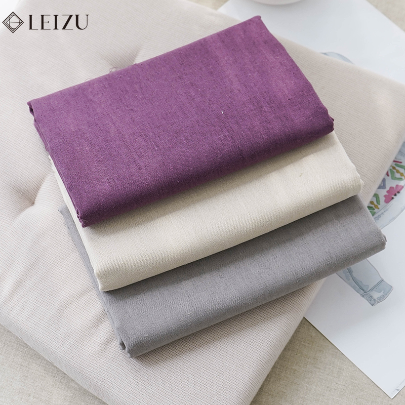 0.5/1/2 YARD สีทึบผ้าฝ้ายผ้าลิ - Linen Table Runner บทวิจารณ์และราคา