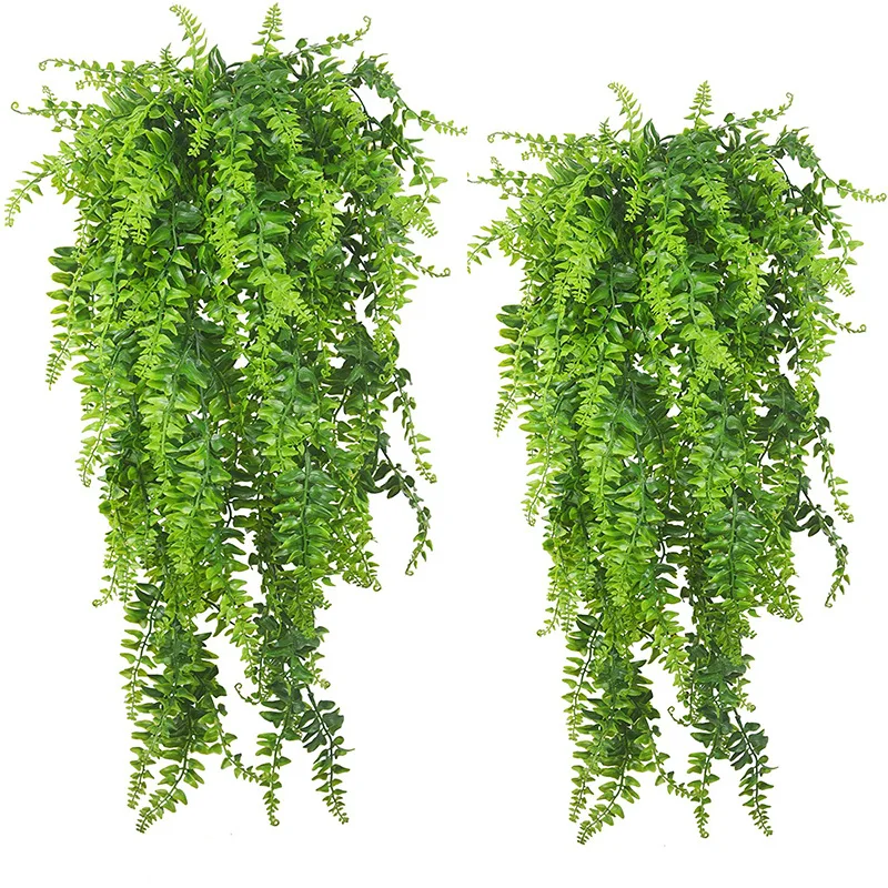 90 ซม.ประดิษฐ์ VINE ตกแต่งบ้าน - Rattan Plant Basket บทวิจารณ์และราคา