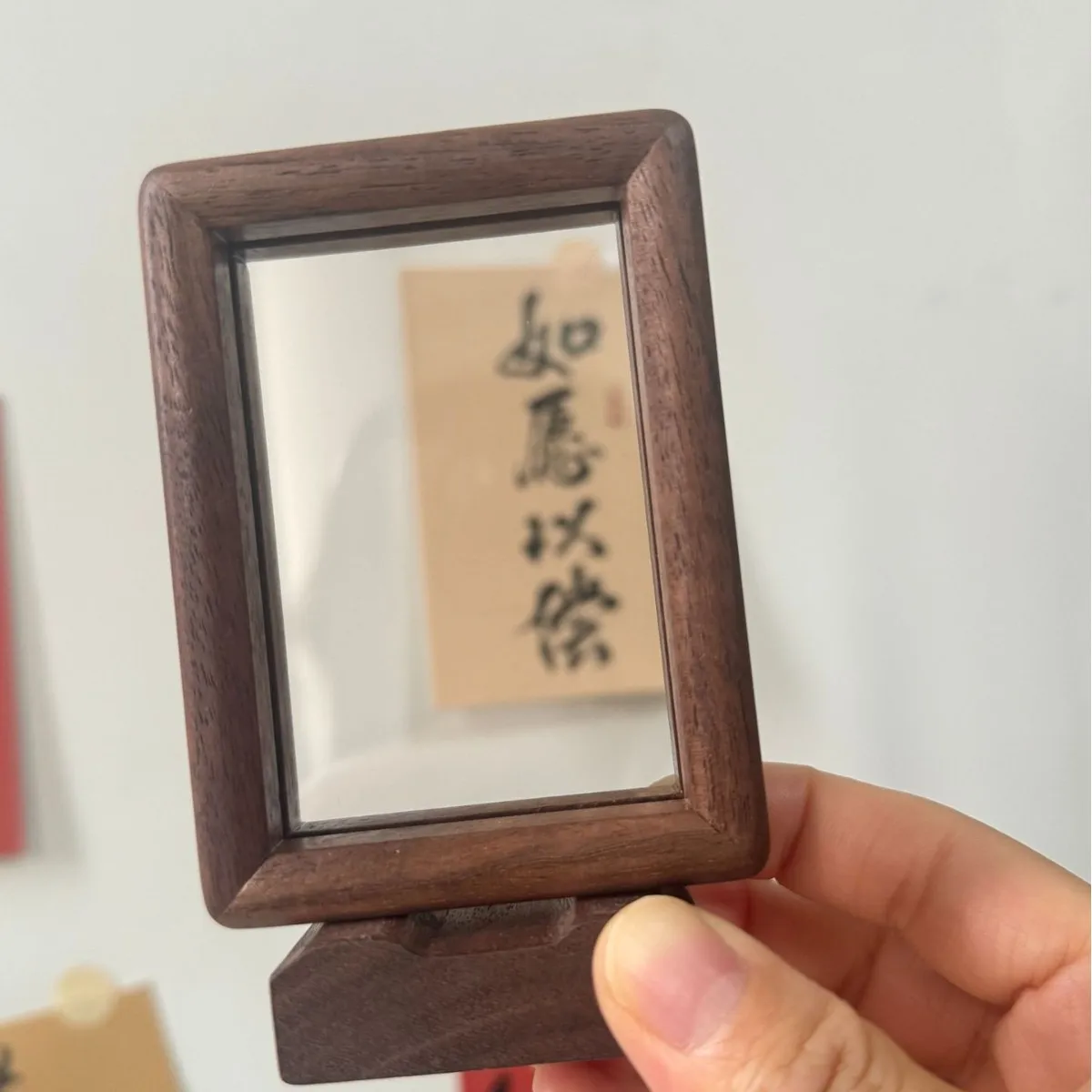 กรอบรูปแม่เหล็กสองด้าน ขนาด 6  - Bamboo Photo Frame บทวิจารณ์และราคา